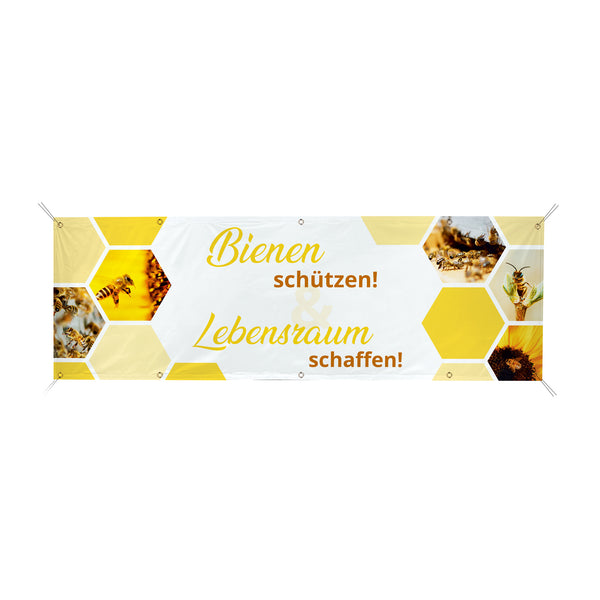 Transparent "Bienen retten"