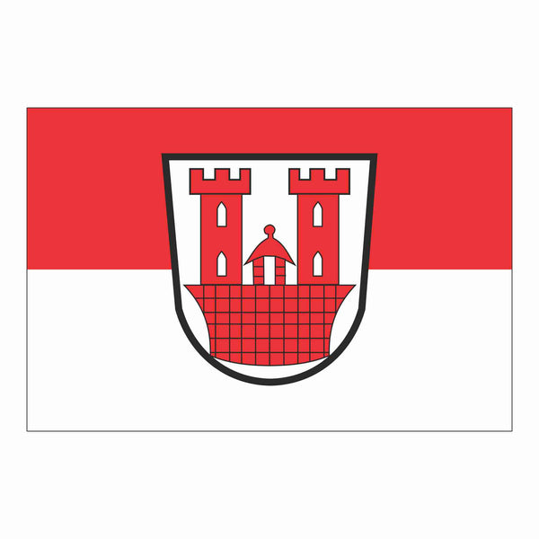 Die Flagge von Rothenburg.