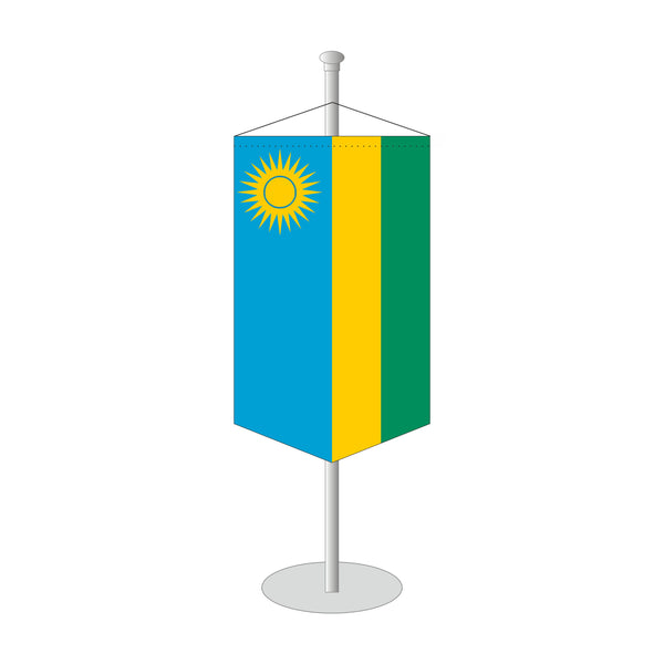Ruanda Tischbanner