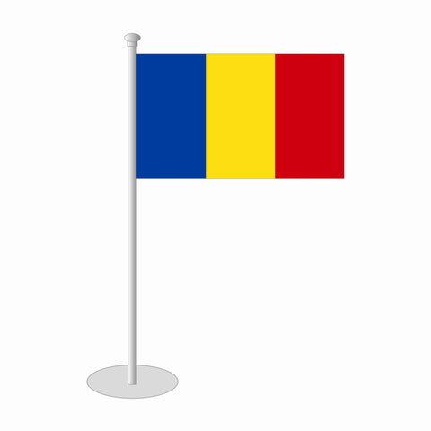 Rumänien Tischfähnchen