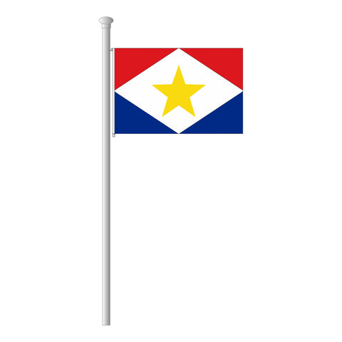 Saba Flagge Querformat