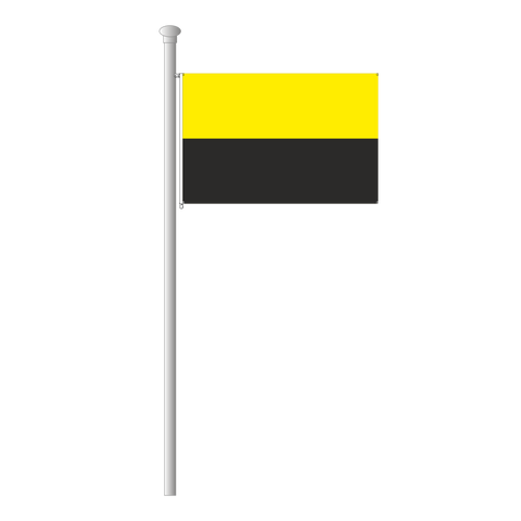 Sachsen-Anhalt ohne Wappen Flagge Querformat