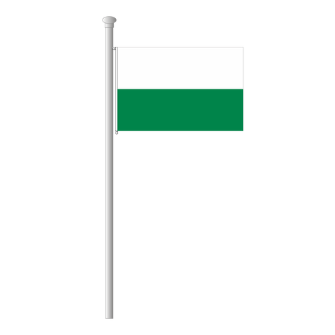 Sachsen ohne Wappen Flagge Querformat