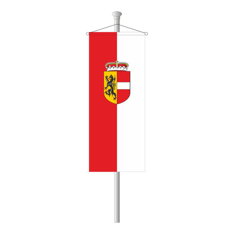 Salzburg mit Wappen Bannerfahne
