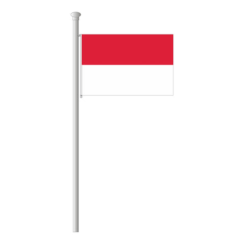 Salzburg ohne Wappen Flagge Querformat