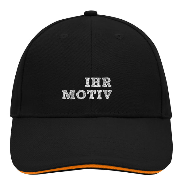 Das Cap besteht aus 100% schwer gebürsteter Baumwolle