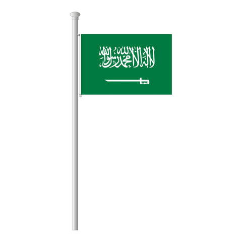 Saudi-Arabien Flagge Querformat