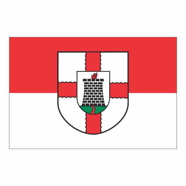 Die Gemeindefahne von Schmelz.