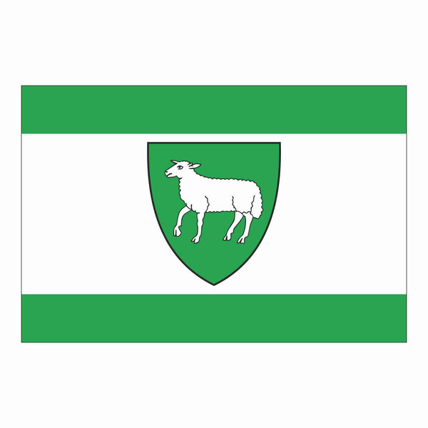 Die Gemeindeflagge von Schöppingen.