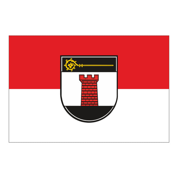 Die Flagge der Gemeinde Schornsheim