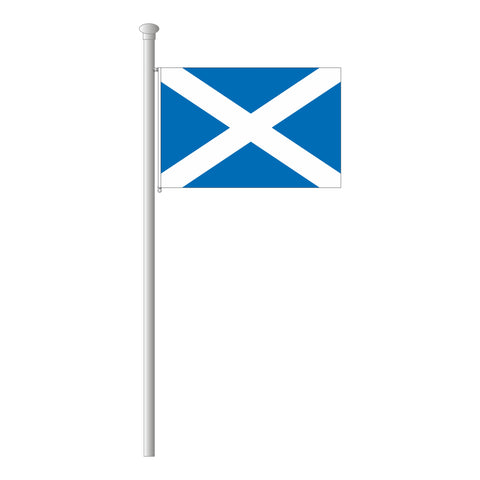 Schottland Flagge Querformat