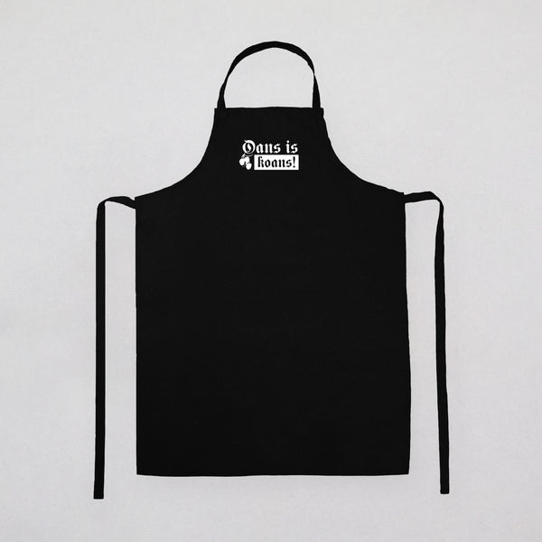 Schürze mit Latz OANS IS KOANS