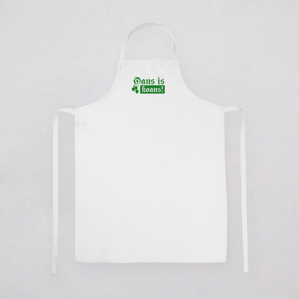 Schürze mit Latz OANS IS KOANS