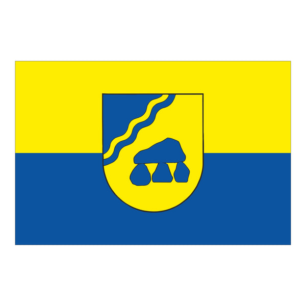 Die Flagge der Gemeinde Schwedeneck 