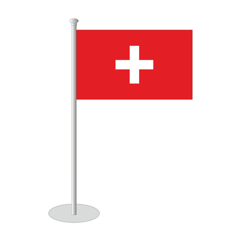 Schweiz Tischfähnchen