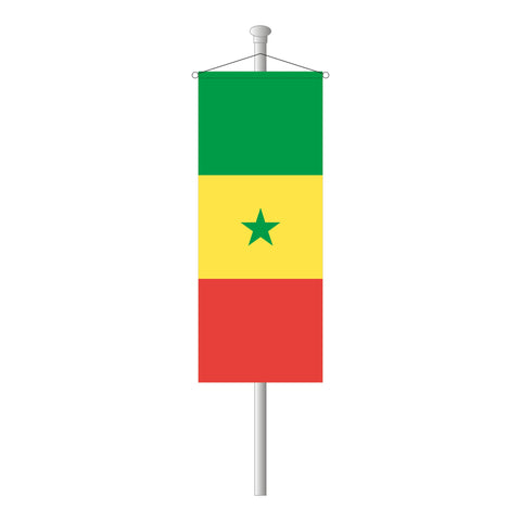 Senegal Bannerfahne