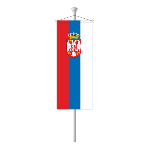 Serbien Bannerfahne