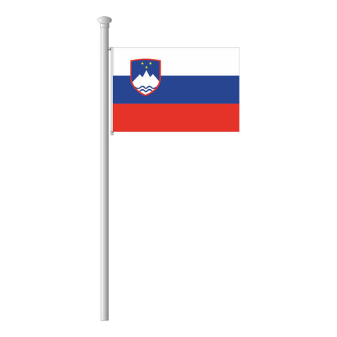 Slowenien Flagge Querformat