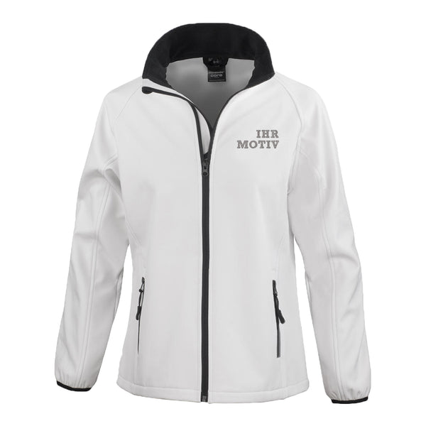 Bestickte Jacke mit wasserabweisender Membran