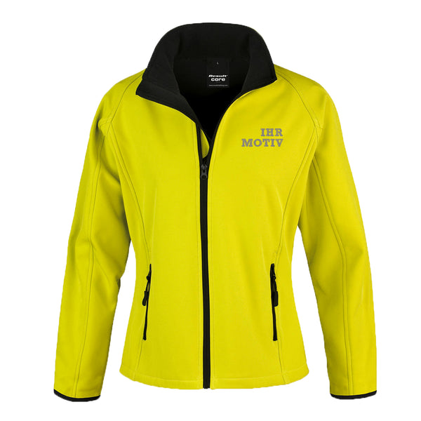 Softshelljacke in vielen bunten Farben erhältlich