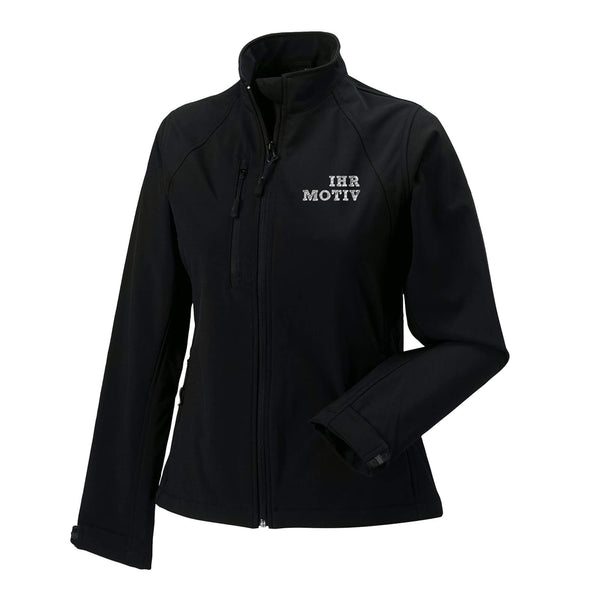 Diese Damenjacke hat einen tailliert-weiblichen Schnitt