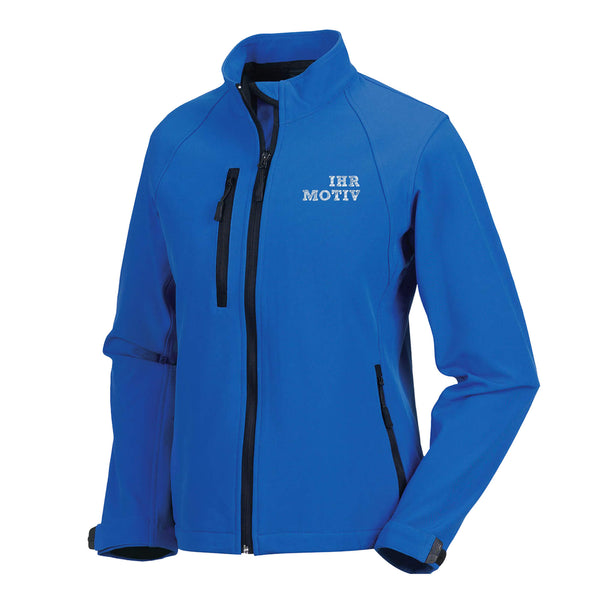 3-lagiges Softshell-Material mit atmungsaktiver Membran und verschweißtem Microfleece-Futter