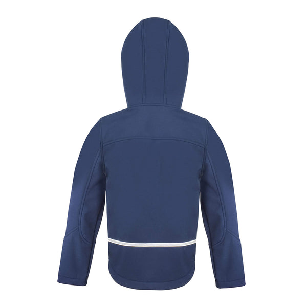 Reflektoren am Rücken und an den Seitentaschen