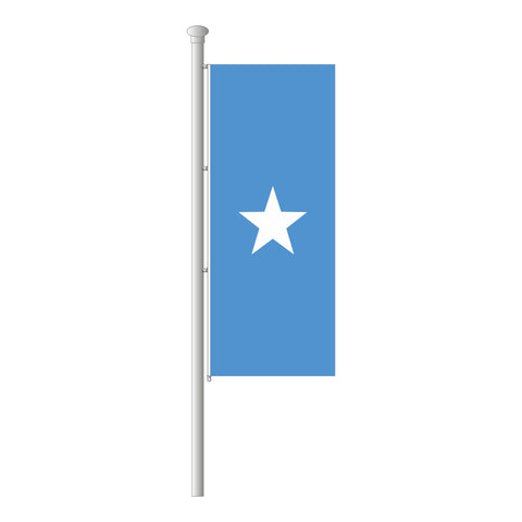 Somalia Hissfahne im Hochformat
