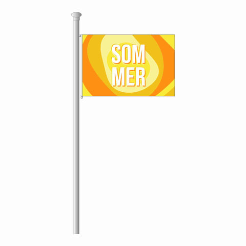 Hissflagge im Querformat "Sommer"