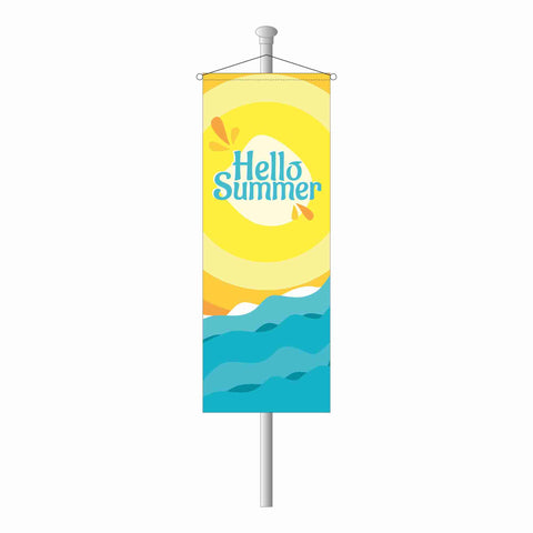 Bannerfahne "Hello Summer Meer"