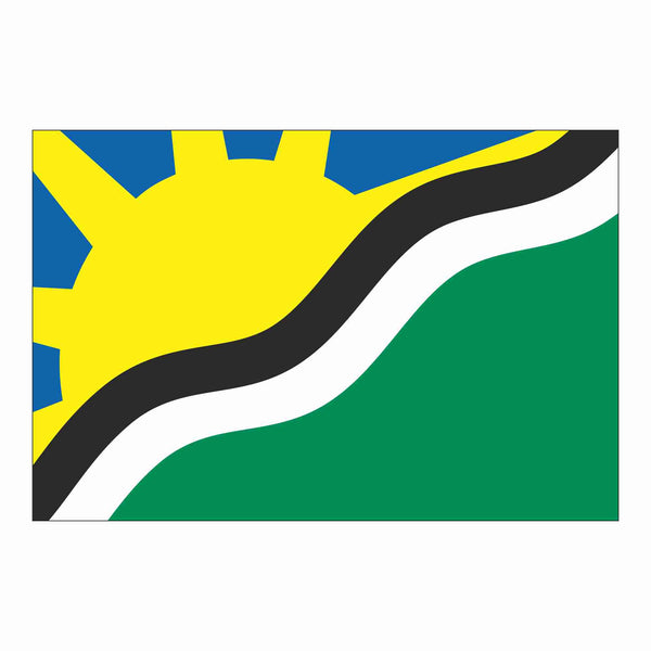 Die Flagge der Gemeinde Sommerland.