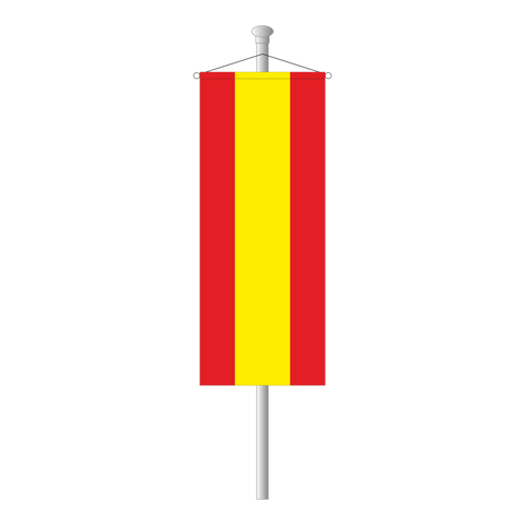 Spanien ohne Wappen Bannerfahne