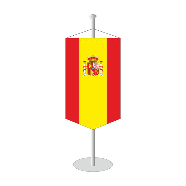 Spanien mit Wappen Tischbanner