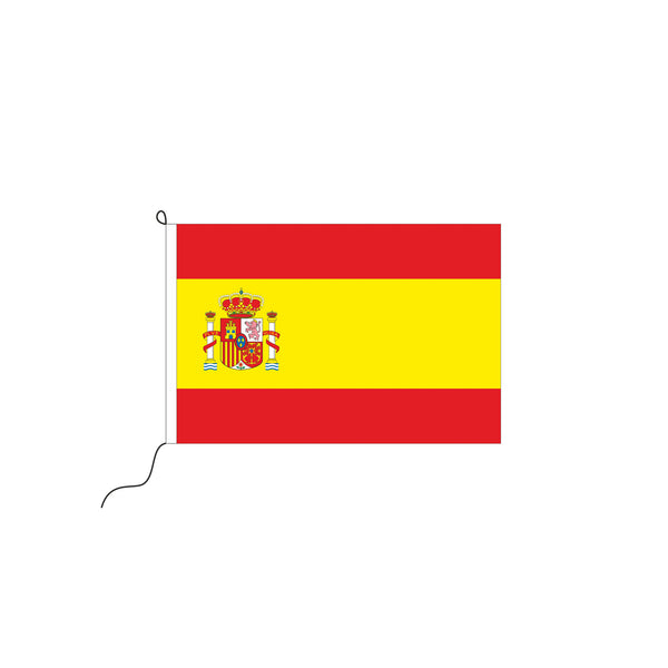 Spanien mit Wappen Kleinfahne