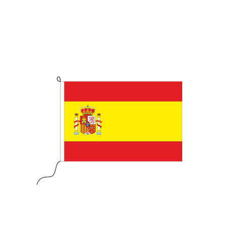 Spanien mit Wappen Kleinfahne