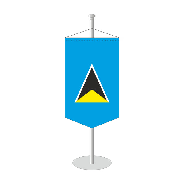 St. Lucia Tischbanner