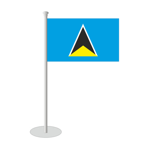St. Lucia Tischfähnchen