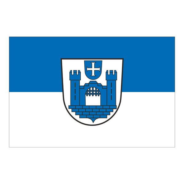 Die Stadtfahne von Ravensburg