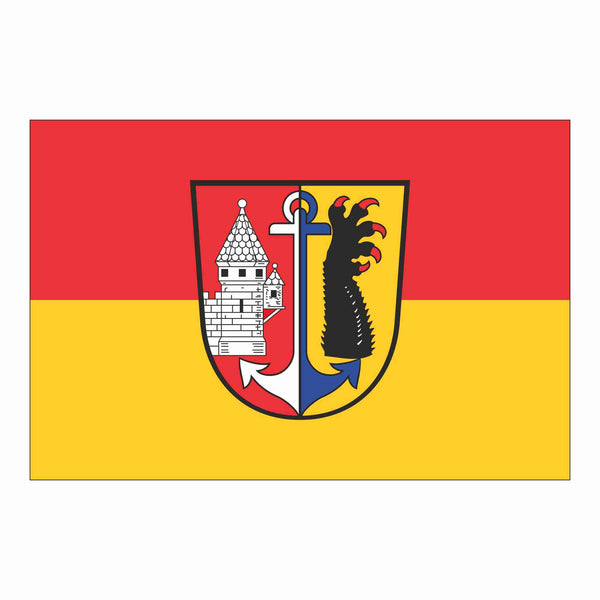 Die Gemeindefahne von Stolzenau.