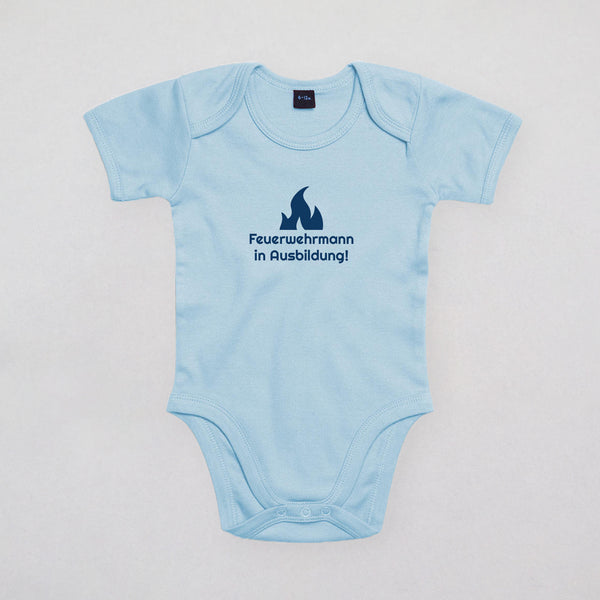 Baby Strampler - Feuerwehrmann in Ausbildung