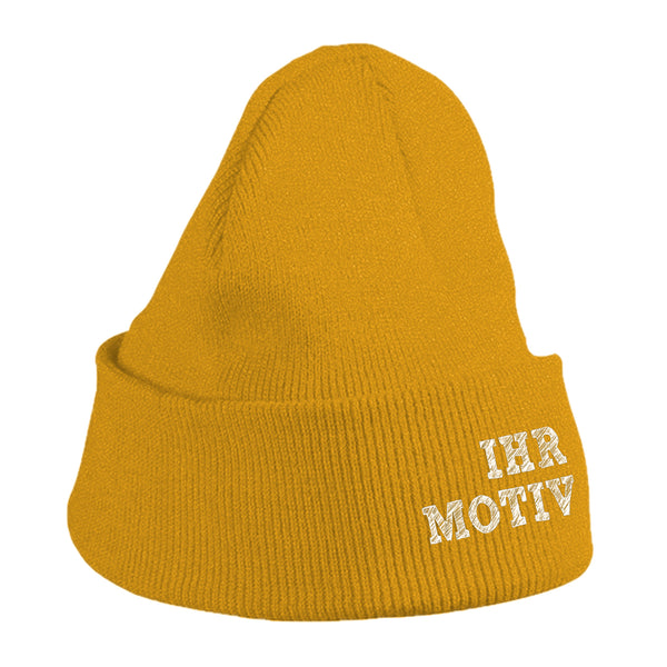 Gestrickte Kindermütze aus 100% Polyacryl