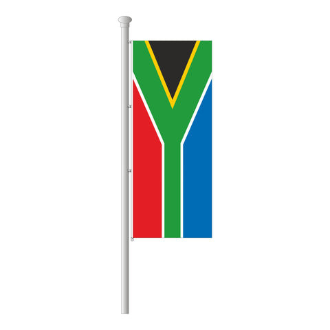Südafrika Hissfahne im Hochformat
