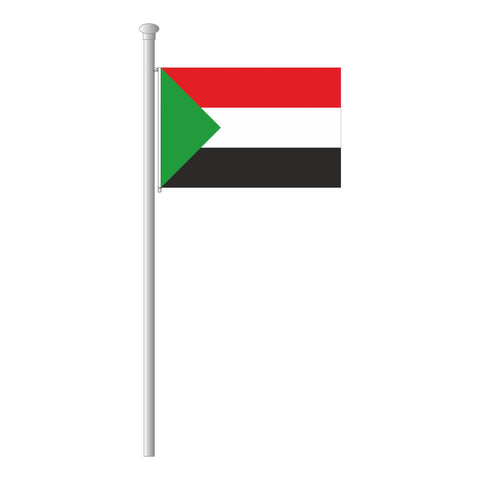 Sudan Flagge Querformat