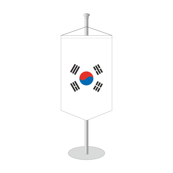 Südkorea Tischbanner