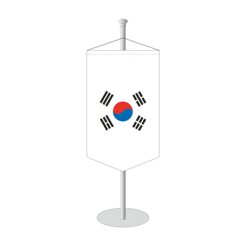 Südkorea Tischbanner