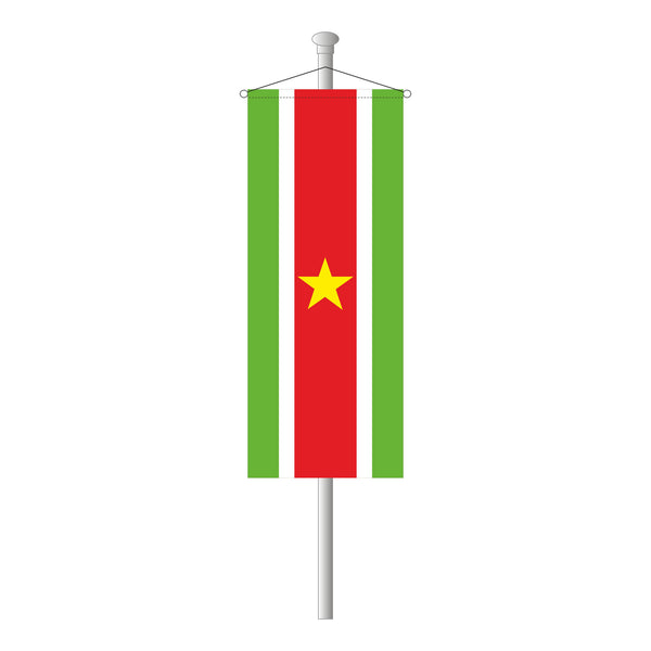 Suriname Bannerfahne
