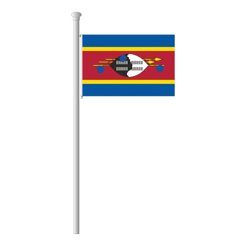 Königreich von eSwatini Flagge Querformat