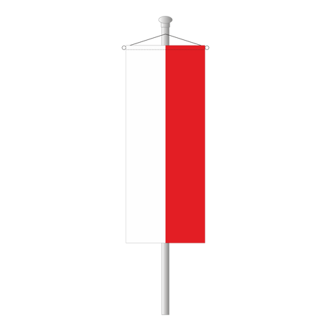 Thüringen ohne Wappen Bannerfahne