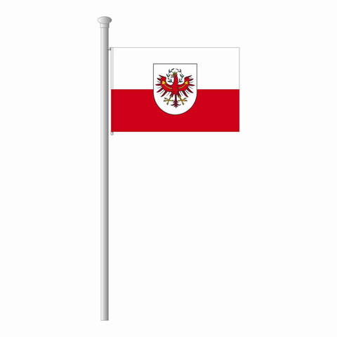 Hissflagge Tirol mit Wappen