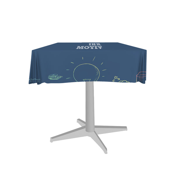 Tischdecke bedruckt quadratisch